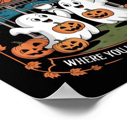 Gilmore Ghouls Waar je achtervolgt, zal ik Appa vo Poster (Hoek)