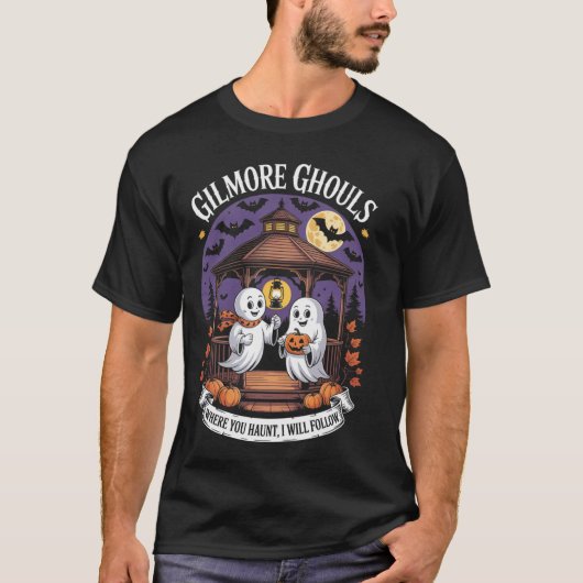 Gilmore Ghouls Waar Je Haunt6 T-shirt (Voorkant)