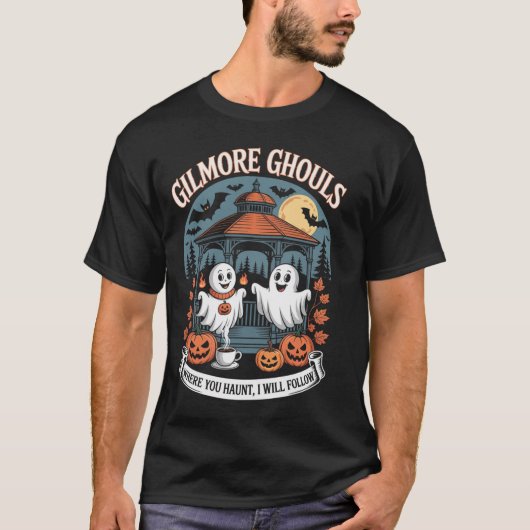 Gilmore Ghouls Where You Haunt5 T-shirt (Voorkant)