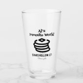 Gilmore Girls | Al's Pancake World Logo Glas (Voorkant)