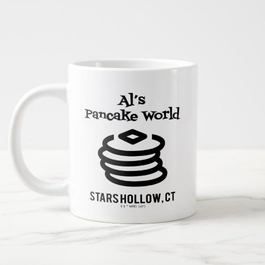 Gilmore Girls | Al's Pancake World Logo Grote Koffiekop (Links)