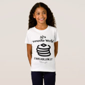 Gilmore Girls | Al's Pancake World Logo T-shirt (Voorkant volledig)