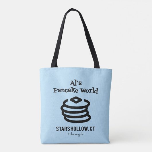Gilmore Girls | Al's Pancake World Logo Tote Bag (Achterkant)