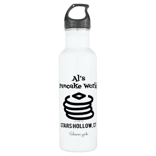 Gilmore Girls | Al's Pancake World Logo Waterfles (Voorkant)