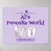 Gilmore Girls | Al's Pancake World Poster (Voorkant)