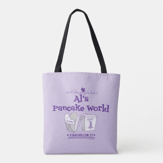 Gilmore Girls | Al's Pancake World Tote Bag (Achterkant)