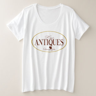 Gilmore Girls   Antieke van Kim Grote Maat T-shirt