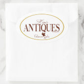 Gilmore Girls | Antieke van Kim Ovale Sticker (Tas)