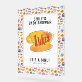 Gilmore Girl's Baby Shower Acryl Bord (Hoek)