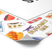 Gilmore Girls Bruiloftsborrel Welkom Poster (Hoek)