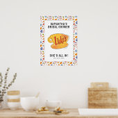 Gilmore Girls Bruiloftsfeest Welkom Poster (Keuken)
