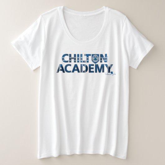 Gilmore Girls | Chilton Academy Grote Maat T-shirt (Design voorkant)