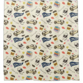 Gilmore Girls Chilton Fall Pattern Douchegordijn (Voorkant)