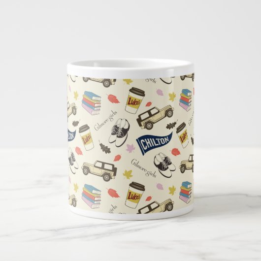 Gilmore Girls Chilton Fall Pattern Grote Koffiekop (Voorkant)
