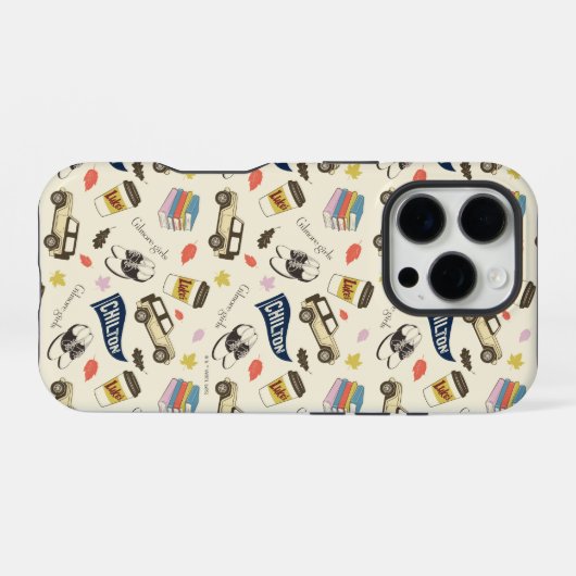 Gilmore Girls Chilton Fall Pattern iPhone Hoesje (Achterkant horizontaal)