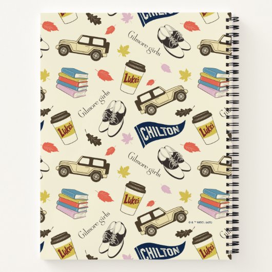 Gilmore Girls Chilton Fall Pattern Notitieboek (Achterkant)