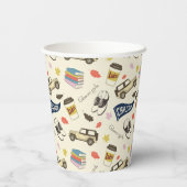 Gilmore Girls Chilton Fall Pattern Papieren Bekers (Achterkant)