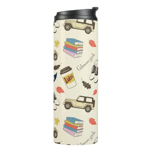 Gilmore Girls Chilton Fall Pattern Thermosbeker (Gedraaid links)