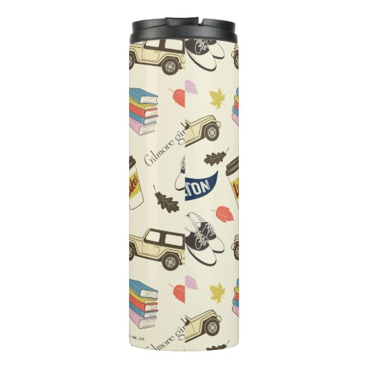 Gilmore Girls Chilton Fall Pattern Thermosbeker (Achterkant)