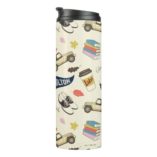 Gilmore Girls Chilton Fall Pattern Thermosbeker (Geroteerd rechts)