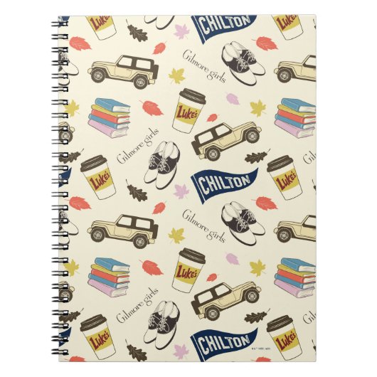 Gilmore Girls Chilton Herfst Patroon Notitieboek (Voorkant)