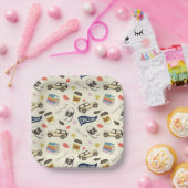 Gilmore Girls Chilton Herfst Patroon Papieren Bordje (Feest)