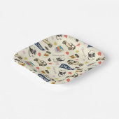 Gilmore Girls Chilton Herfst Patroon Papieren Bordje (Gebogen)