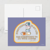 Gilmore Girls | Coffee Quote Graphic Briefkaart (Voorkant / Achterkant)