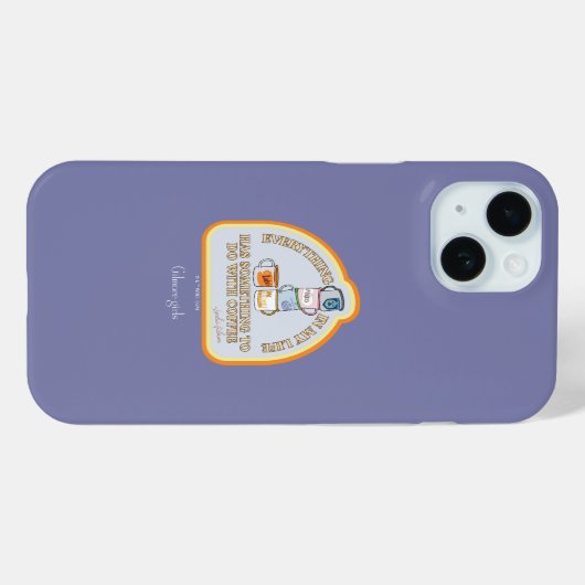 Gilmore Girls | Coffee Quote Graphic Case-Mate iPhone Case (Achterkant (horizontaal))
