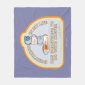 Gilmore Girls | Coffee Quote Graphic Fleece Deken (Voorkant)