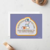 Gilmore Girls | Coffee Quote Graphic Notitiekaartje (Voorkant / Achterkant in situ)