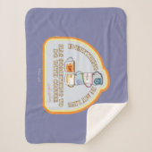 Gilmore Girls | Coffee Quote Graphic Sherpa Deken (Voorkant)