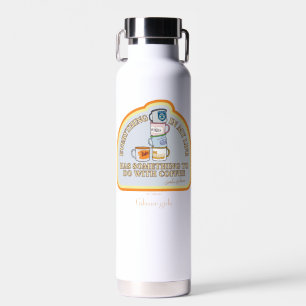 Gilmore Girls Coffee Quote Graphic Waterfles