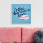 Gilmore Girls Completely Booked Design Canvas Afdruk (Insitu (Woonkamer))