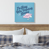 Gilmore Girls Completely Booked Design Canvas Afdruk (Insitu (Slaapkamer))