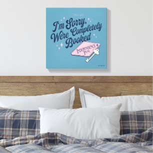 Gilmore Girls Completely Booked Design Canvas Afdruk