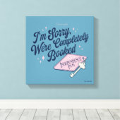 Gilmore Girls Completely Booked Design Canvas Afdruk (Insitu (Houten vloer))