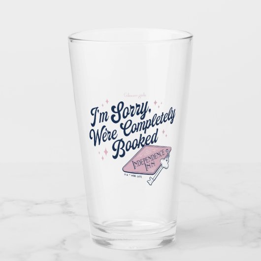 Gilmore Girls Completely Booked Design Glas (Voorkant)