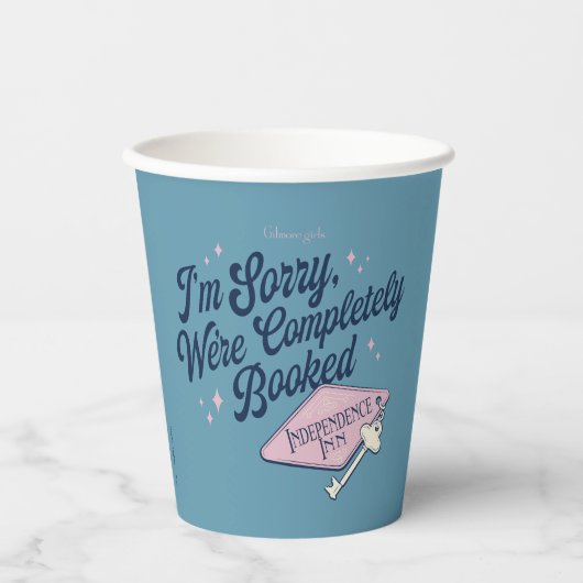 Gilmore Girls Completely Booked Design Papieren Bekers (Voorkant)