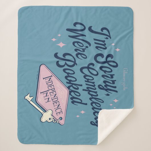 Gilmore Girls Completely Booked Design Sherpa Deken (Voorkant)