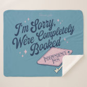 Gilmore Girls Completely Booked Design Sherpa Deken (Voorkant (horizontaal))