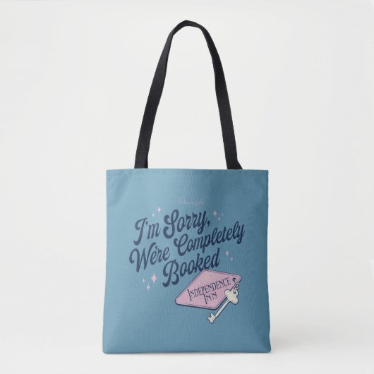 Gilmore Girls Completely Booked Design Tote Bag (Voorkant)