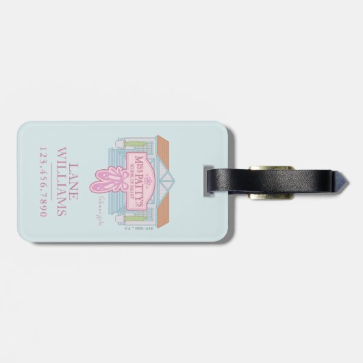 Gilmore Girls | De balletschool van Miss Patty Bagagelabel (Achterkant horizontaal)