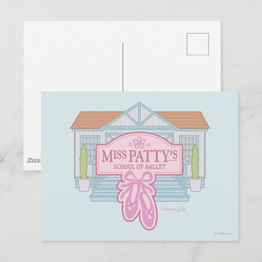 Gilmore Girls | De balletschool van Miss Patty Briefkaart (Voorkant / Achterkant)