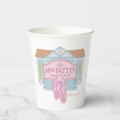 Gilmore Girls | De balletschool van Miss Patty Papieren Bekers (Achterkant)