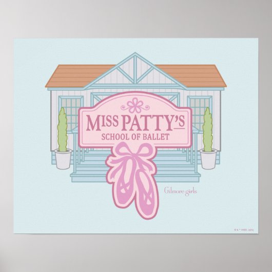Gilmore Girls | De balletschool van Miss Patty Poster (Voorkant)