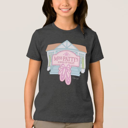 Gilmore Girls | De balletschool van Miss Patty Tri-Blend Shirt (Voorkant)