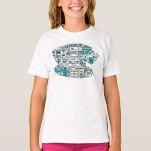 Gilmore Girls Doodle Art T-shirt