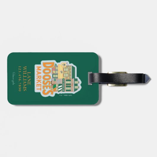 Gilmore Girls | Dose's Market Bagagelabel (Achterkant horizontaal)