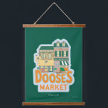 Gilmore Girls | Dose's Market Hangend Wandkleed<br><div class="desc">Maak een wandeling langs de geheugenstrook met deze leuke en kleurrijke illustratie van Doose's Market, de lokale supermarkt waar veel Stars Hollow capriolen zich ontvouwen. Met het schilderachtige exterieur met levendige groenten, fruit en het iconische winkelbord, is dit ontwerp perfect voor fans die de eigenzinnige charme van het etablissement van...</div>